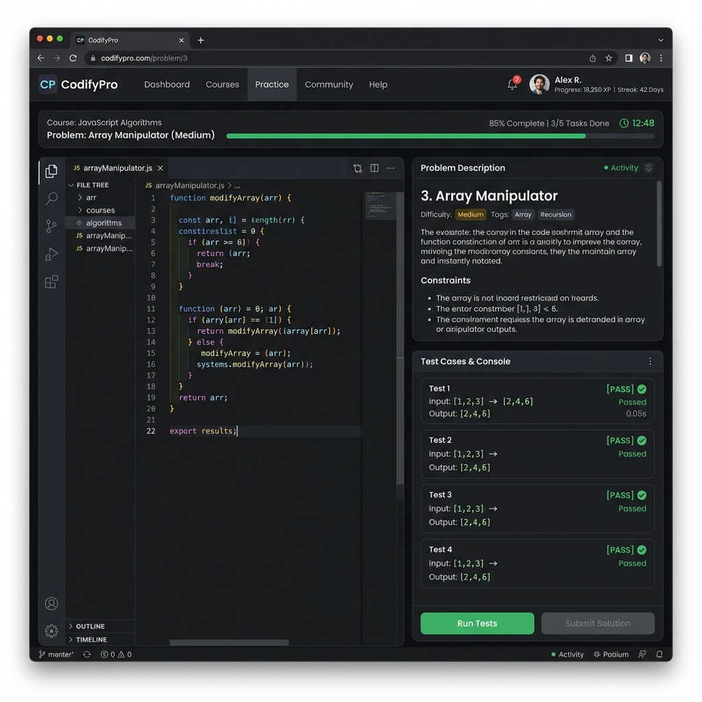 CodifyPro UI Preview